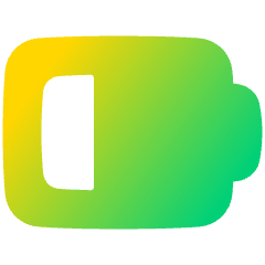 Battery Low 3 Icon from Plump Gradient Set