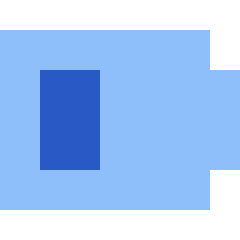 Battery Low 3 Icon from Sharp Flat Set