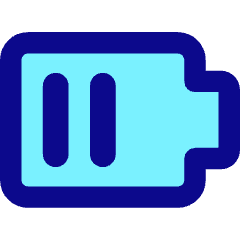 Battery Medium 1 Icon from Core Pop Set