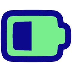 Battery Medium 3 Icon from Plump Pop Set