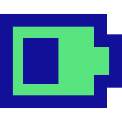 Battery Medium 3 Icon from Sharp Pop Set