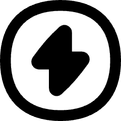 Bolt Charging Power Icon from Flex Remix Set