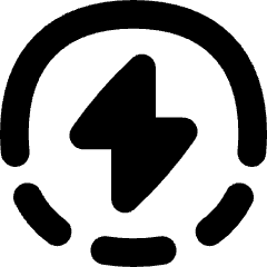 Charging Icon from Flex Solid Set