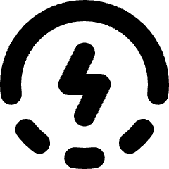 Charging Icon from Micro Solid Set