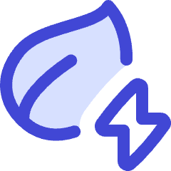 Leaf Energy Saving Icon from Flex Duo Set