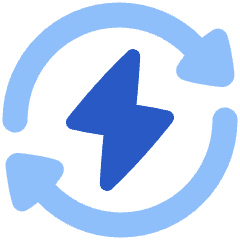 Wireless Fast Charging Icon from Plump Flat Set