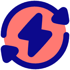 Wireless Fast Charging Icon from Plump Pop Set