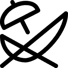 Vacation Beach Icon from Ultimate Regular Set