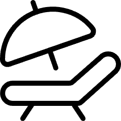 Vacation Beach Icon from Ultimate Light Set