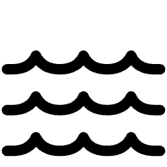 Wave Icon from Ultimate Regular Set