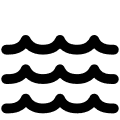 Wave Icon from Ultimate Bold Set