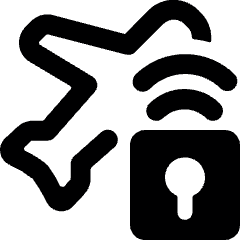 Beacon Remote Plane 1 Icon from Ultimate Bold Set