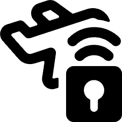 Beacon Remote Plane Icon from Ultimate Bold Set