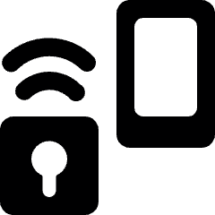 Beacon Remote Smartphone Icon from Ultimate Bold Set