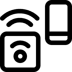 Beacon Remote Smartphone Icon from Ultimate Regular Set