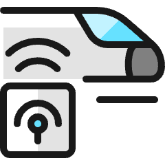 Beacon Remote Train Icon from Ultimate Colors Set