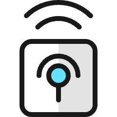 Beacon Wireless Remote Icon from Ultimate Colors Set