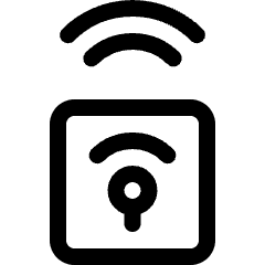 Beacon Wireless Remote Icon from Ultimate Regular Set