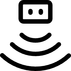 Motion Sensor Icon from Ultimate Regular Set