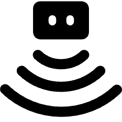 Motion Sensor Icon from Ultimate Bold Set