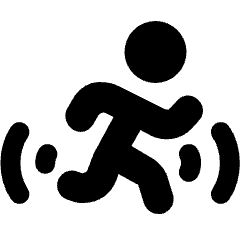 Motion Sensor Person Icon from Ultimate Bold Set