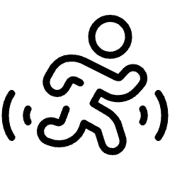 Motion Sensor Person Icon from Ultimate Light Set