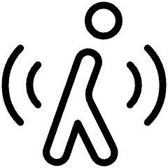 Motion Sensor Pir Icon from Ultimate Light Set