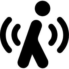 Motion Sensor Pir Icon from Ultimate Bold Set