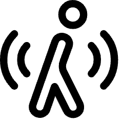 Motion Sensor Pir Icon from Ultimate Regular Set