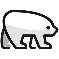 Bear Body Icon from Ultimate Colors Set