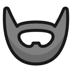 Beard Style Icon from Ultimate Colors Set