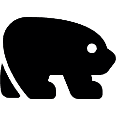 Bear Body Icon from Ultimate Bold Set