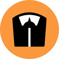 Scale Weight Icon from Kameleon Pop Set