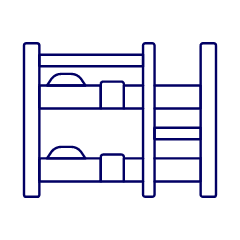 Bunkbed Room 1 Illustration from UX Line Set