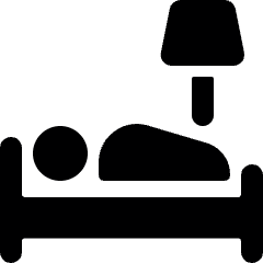 Bed Single Icon from Ultimate Bold Set