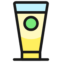Beer Glass Icon from Ultimate Colors Set