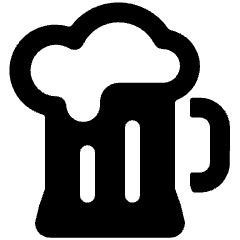 Beer Mug Icon from Ultimate Bold Set