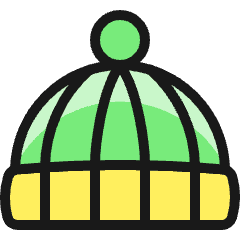 Beanie Winter 1 Icon from Ultimate Colors Set