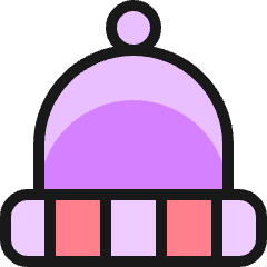 Beanie Winter Icon from Ultimate Colors Set