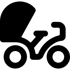Bicycle City Guide Icon from Ultimate Bold Set