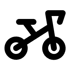 Bicycle Mach Icon from Nova Solid Set