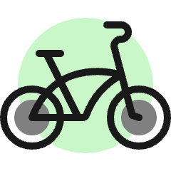 Bicycle Sports 1 Icon from Ultimate Colors Set