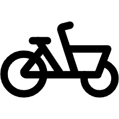 Bike Cargo Icon from Ultimate Regular Set