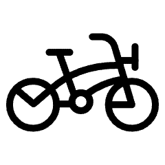 Bike Fiets Velo Icon from Ultimate Light Set