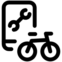 Bike Fixing Service 2 Icon from Ultimate Regular Set