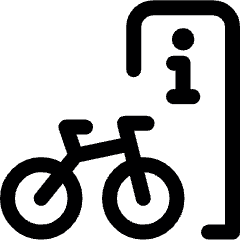 Bike Public Service 1 Icon from Ultimate Regular Set