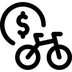 Bike Public Service 2 Icon from Ultimate Regular Set