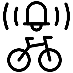 Bike Stealing Siren Icon from Ultimate Light Set