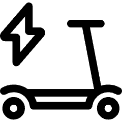 E Scooter 1 Icon from Ultimate Regular Set