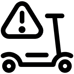 E Scooter Fixing Service 2 Icon from Ultimate Regular Set